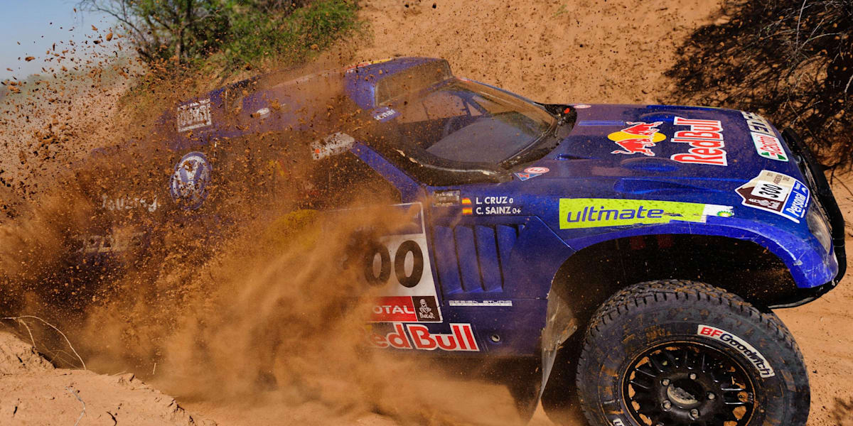 Dakar Rally brown sticker decal 4" x 5"