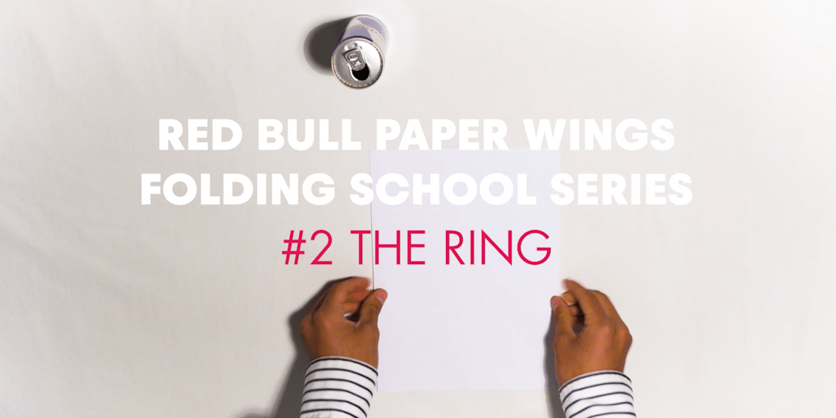 Paper Wings Folding School # 2 The Ring