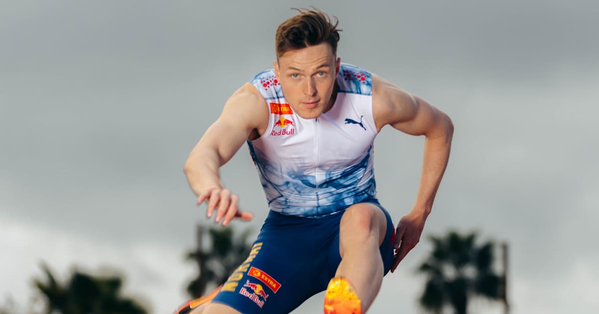 DIY deadlifts and sprinting in the snow: Karsten Warholm is a one-off