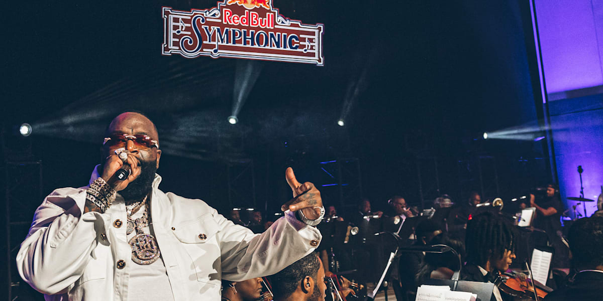 Rick Ross put on a show at Red Bull Symphonic Atlanta