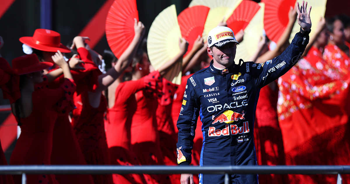 Max Verstappen keeps his podium run rolling in Madrid