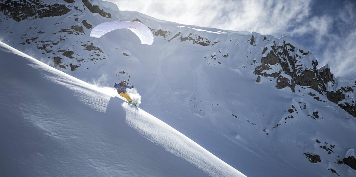 Speedriding Alaska. The Unrideables: Alaska Range
