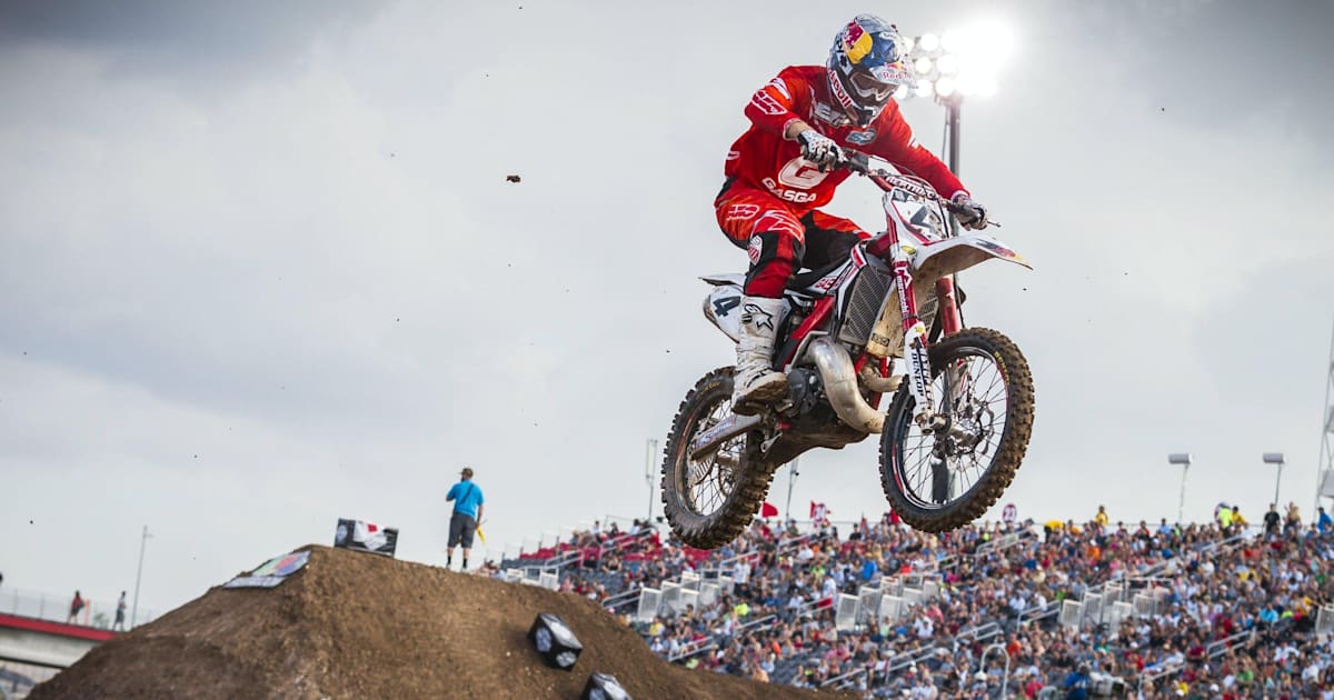 Geoff Aaron Red Bull Motocross