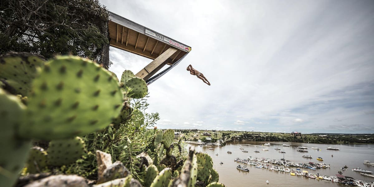 Red Bull Cliff Diving Texas 2015 report and results