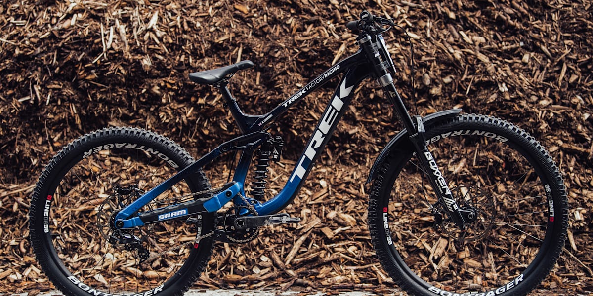 Bike check Le VTT DH Trek Session de Kade Edwards