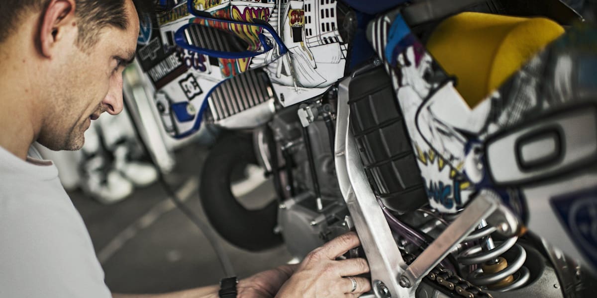 Motocross bike set up FMX machine transformation guide