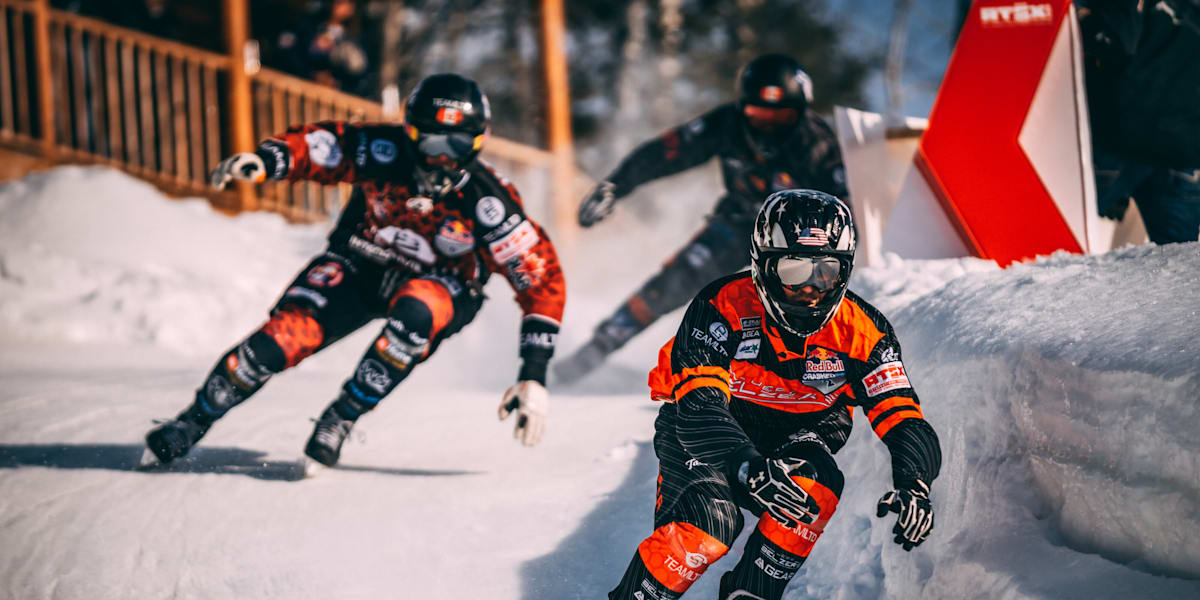 Red Bull Ice Cross 2020 Mont du Lac highlights