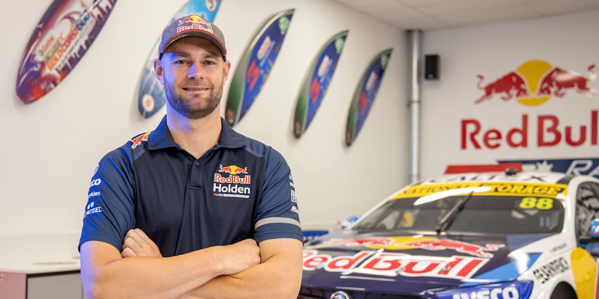 Shane van Gisbergen Supercars Red Bull Athlete Page