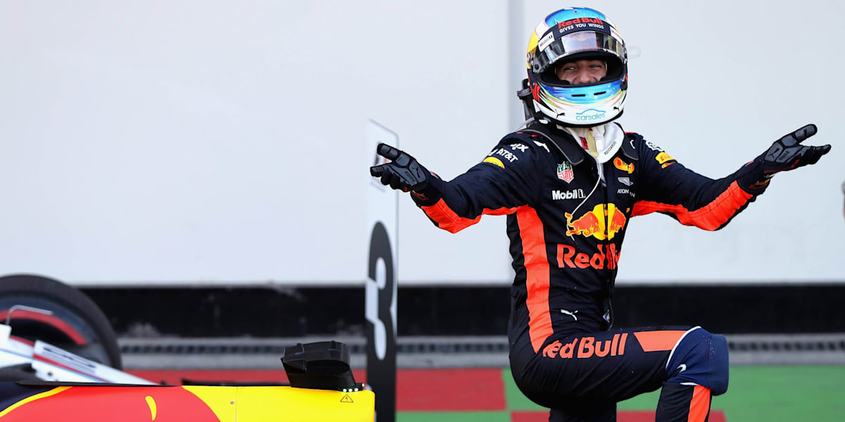 Spark 1:18 Daniel Ricciardo Red Bull RB13 #3 Winner