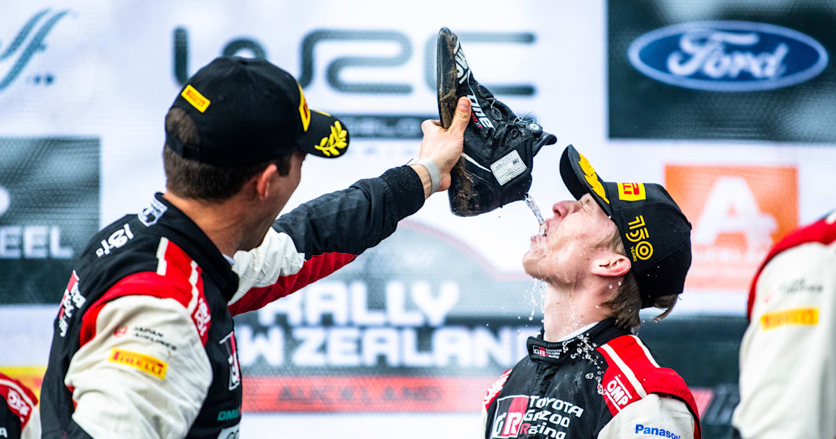kalle-rovanpera-celebrating-