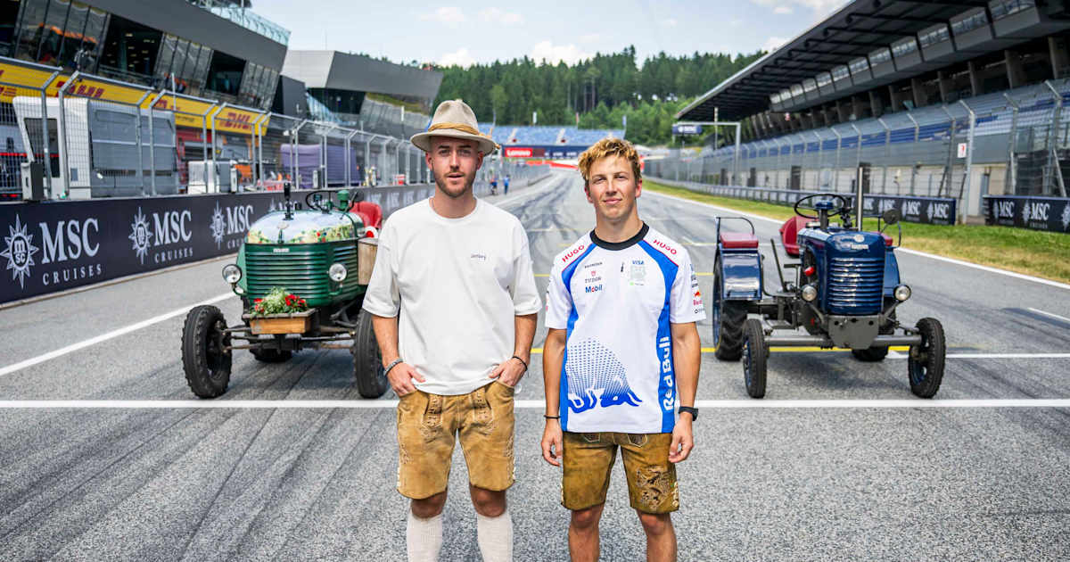 Kiwi-Challenge am Red Bull Ring: Vom Jodeln bis zum Traktor-Race