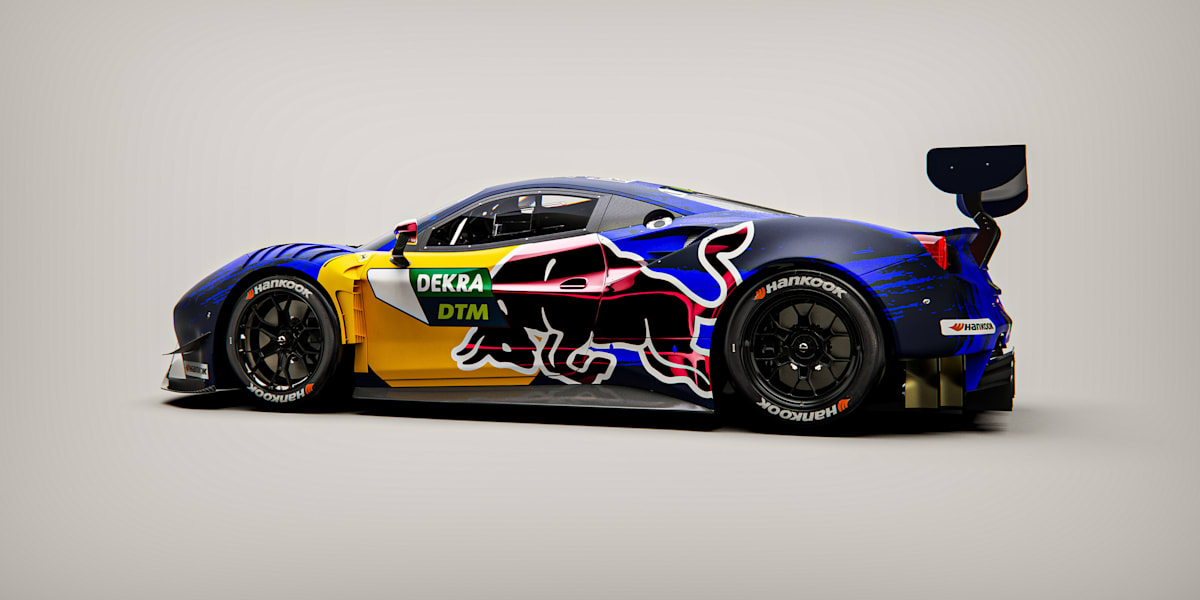 ミニカー　1/43 Ferrari 488 GT3 EVO RED BULL ALPHATAURI AF CORSE - DTM 2022 Nick Cassidy #37 [LSRC157] 1/43 LookSmart 2022 Ferrari 488 GT3 Evo #37 DTM Red Bull