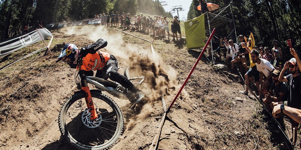 UCI MTB World Cup 2022 DH finals highlights Vallnord