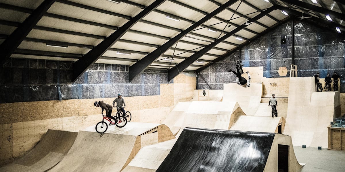 Indoor Bike Parks Sweden 5 for riding BMX & skateboard