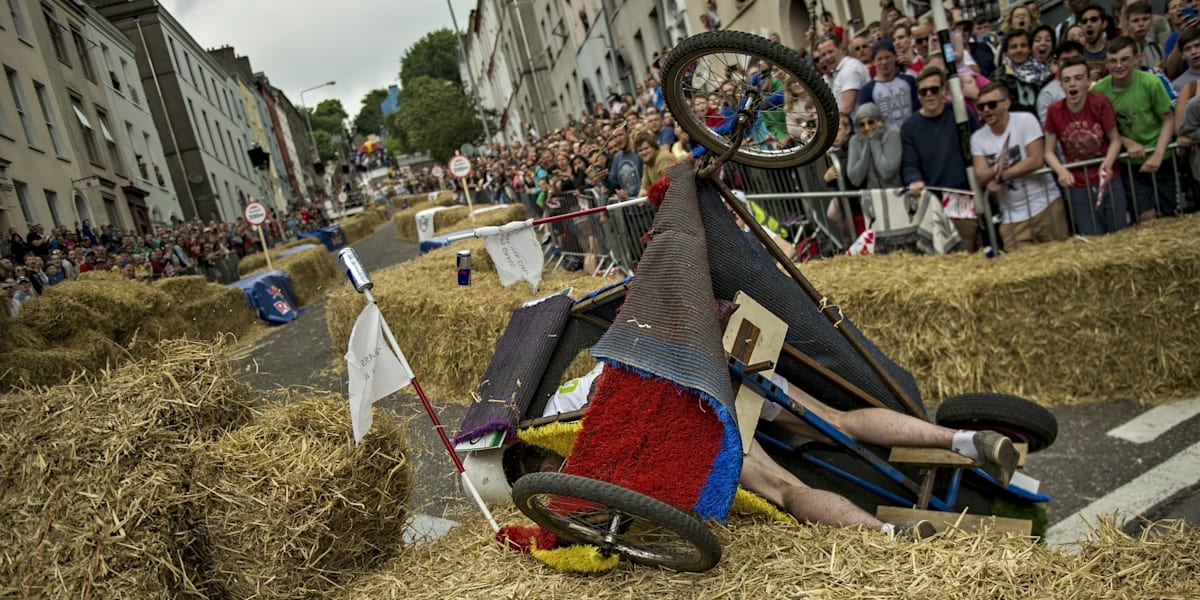 Best of Red Bull Soapbox Race 2016 s biggest crashes