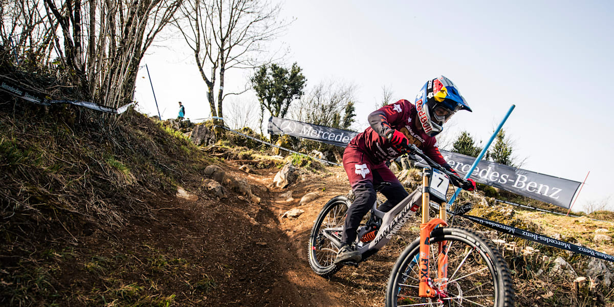 UCI MTB World Cup 2022 Lourdes DH highlights