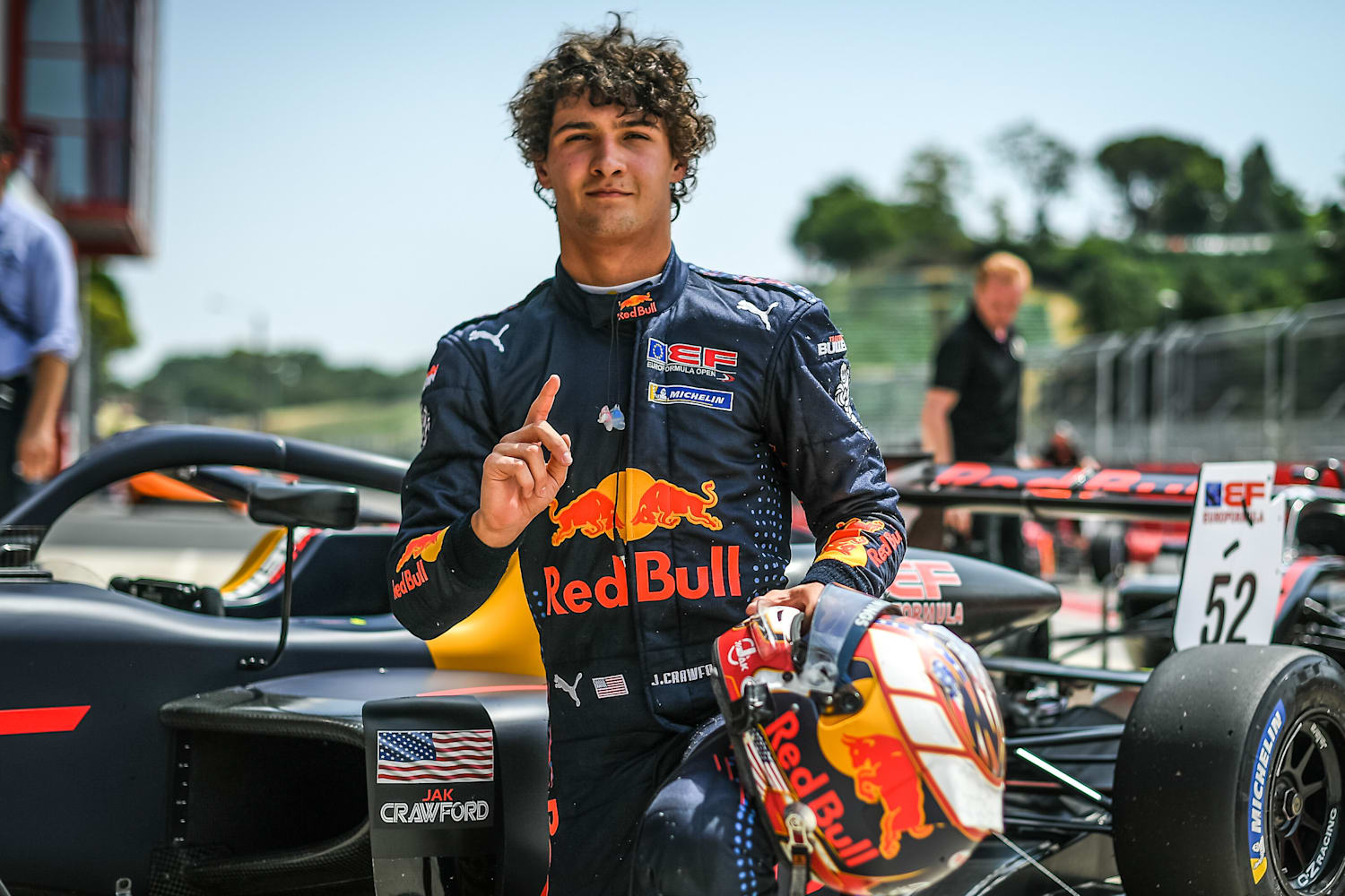 Jak Crawford Motor Racing Red Bull Athlete Profile