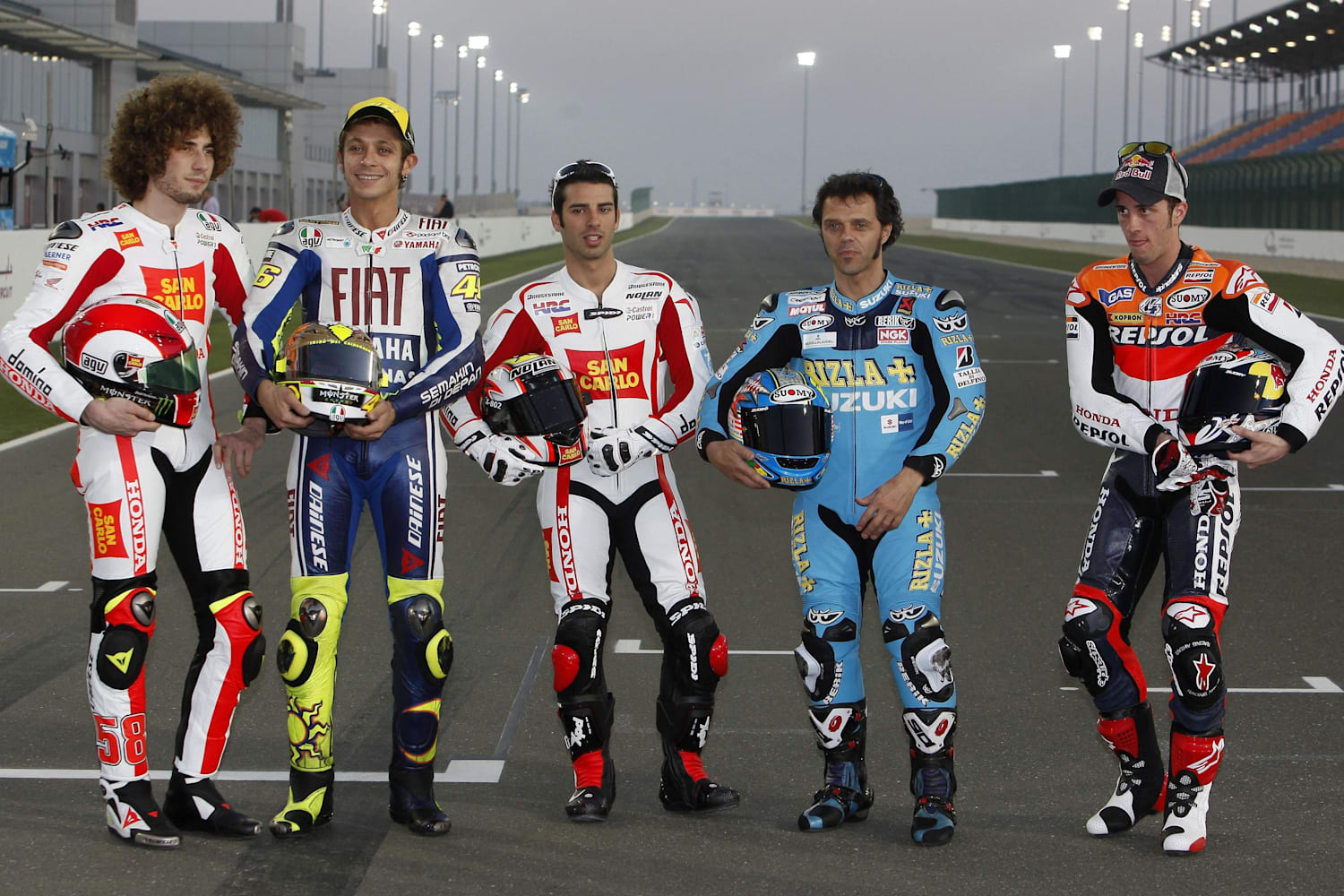 義大利籍車手夢想的 MotoGP 頒獎台