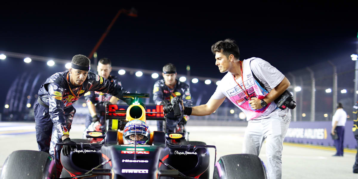 Fotograf F1 Vladimír Rys před Velkou cenou Rakouska