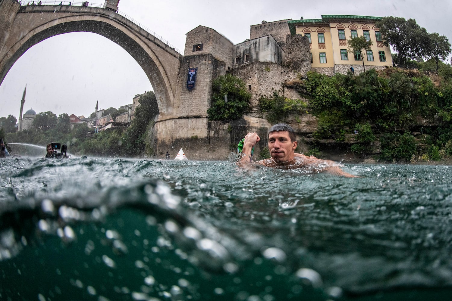 Red Bull Cliff Diving Mostar photos rounds two & three