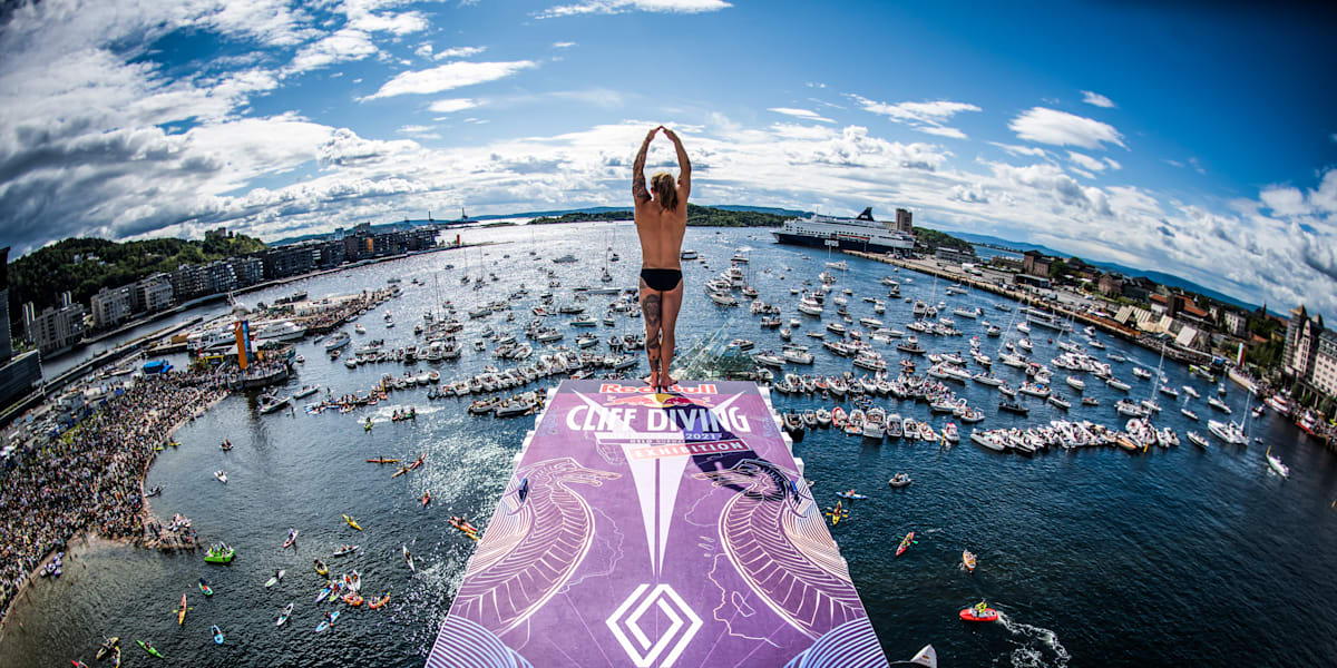 Red Bull Cliff Diving Series Oslo, Norway