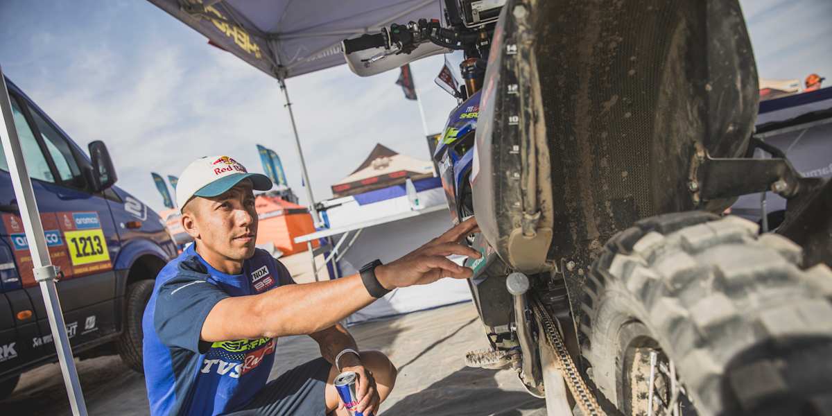 Harith Noah | Dakar Rally 2025 | Crash and recovery