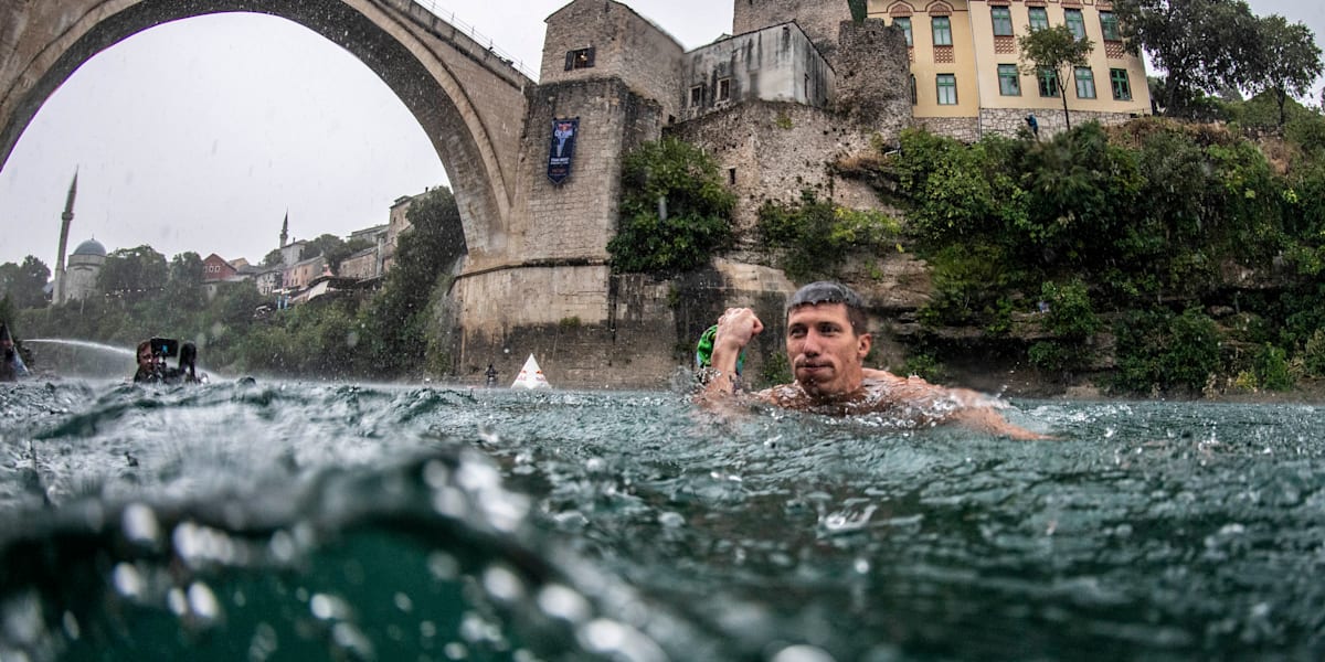 Red Bull Cliff Diving Mostar photos rounds two & three