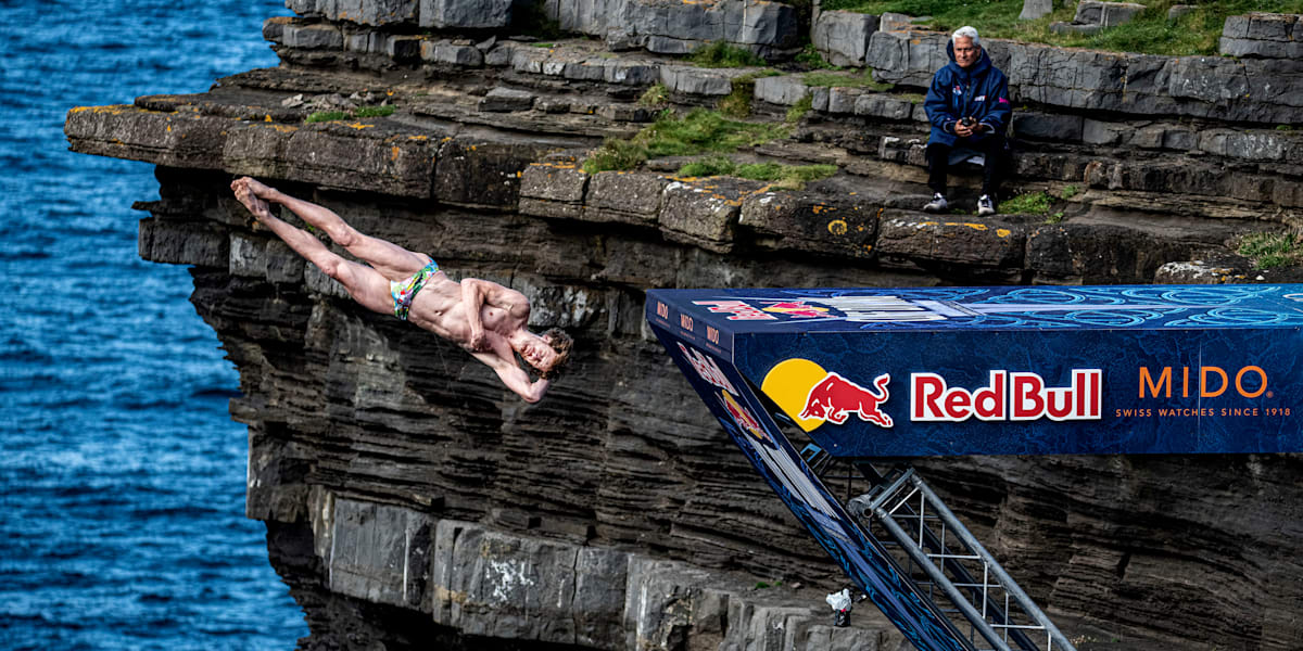 Red Bull Cliff Diving 2021 Gary Hunt Ireland