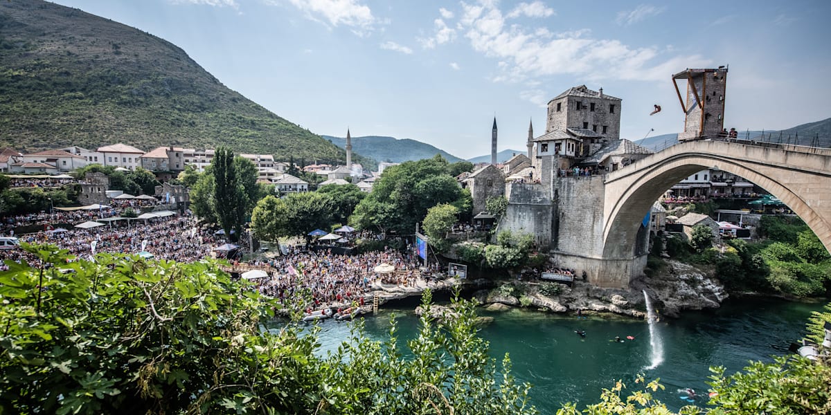 Red Bull Cliff Diving Mostar 2021 event info & vides