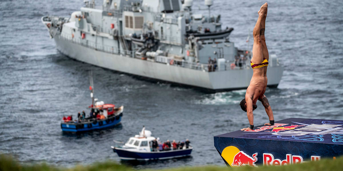 Red Bull Cliff Diving 2021 Ireland final round photos