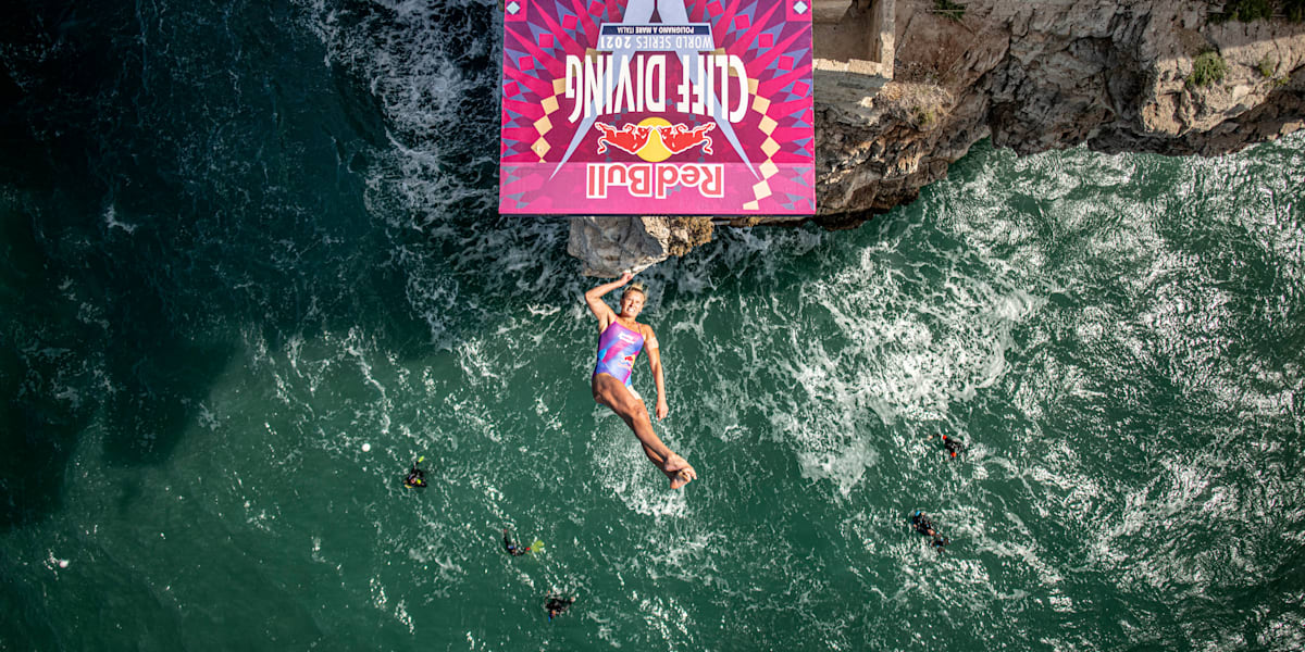 Red Bull Cliff Diving 2021 Rhiannan Iffland Puglia