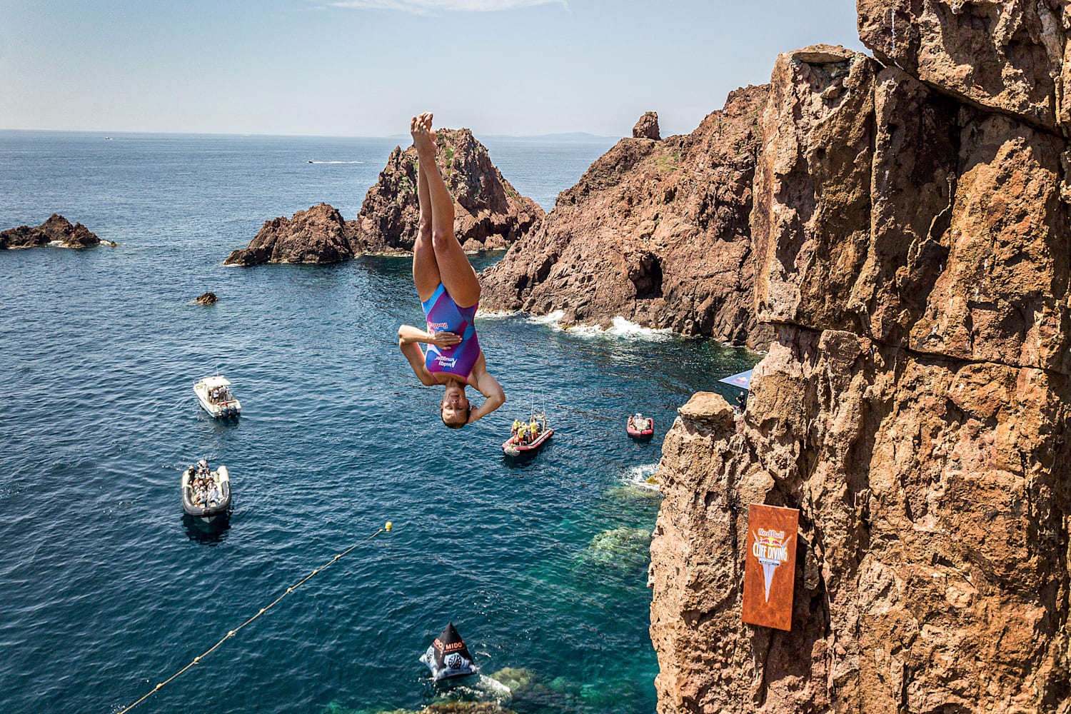 Red Bull Cliff Diving 2021: France – first dives report