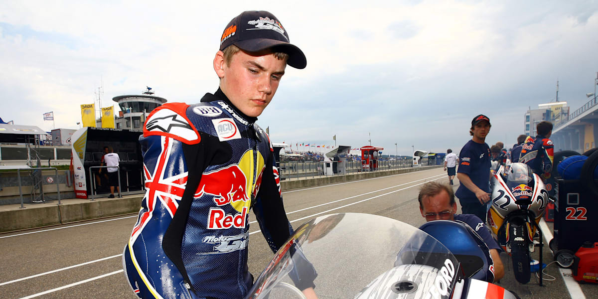 BLOG Harry Stafford crossing the line in 9th place at Sachsenring