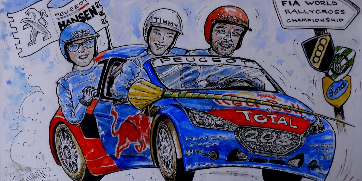 World rally cross 2017: Team Peugeot Hansen is ready