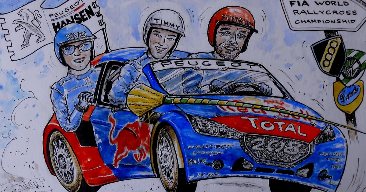 World rally cross 2017: Team Peugeot Hansen is ready