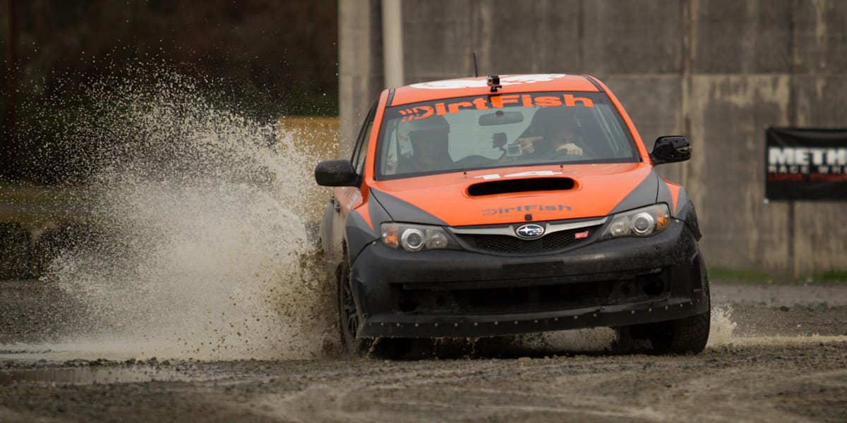 MTB rider Jill Kintner learns to corner speed by car