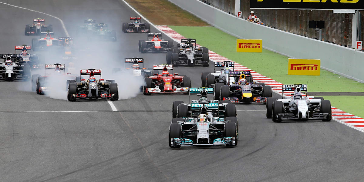 Ricciardo pakt podiumplaats F1 Spanje