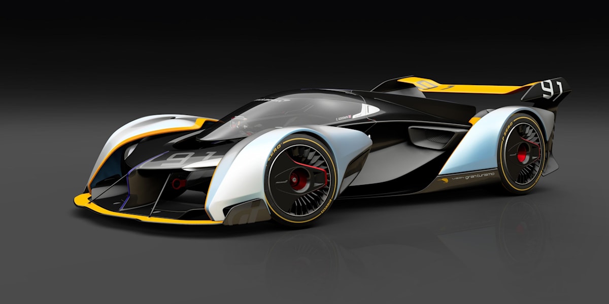 McLarenがビジョン グランツーリスモ コンセプトマシンを発表！