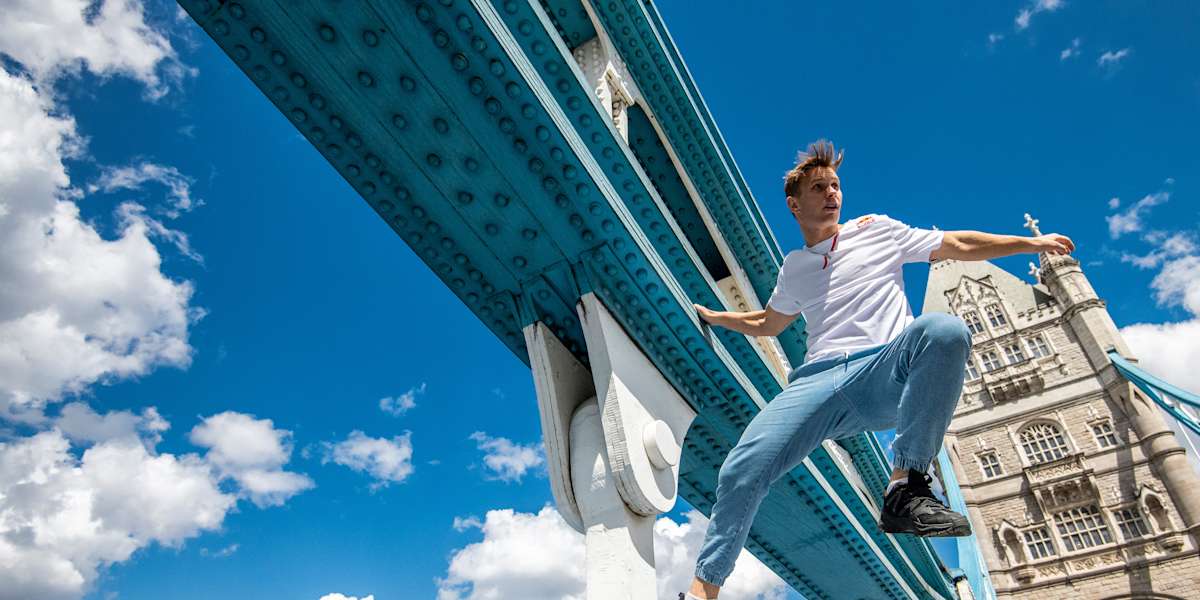 Pasha Petkuns Freerunner Pasha Petkuns' game-changing fitness tip