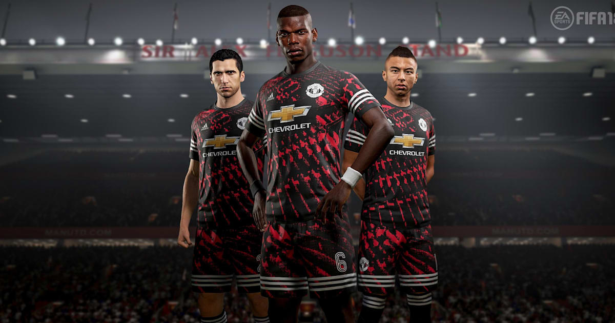 Manchester United have got a new kit. and it s only in FIFA 18