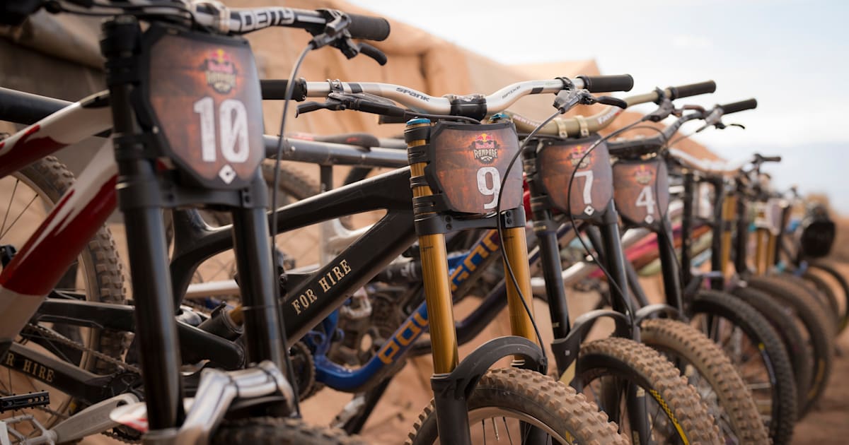 Red Bull Rampage 2023 anatomy of the riders bikes
