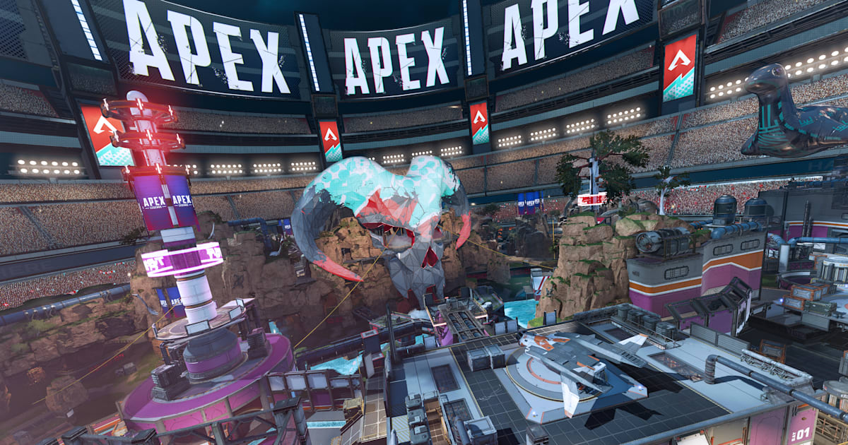 Apex Legendsのダイナミックな戦闘シーン