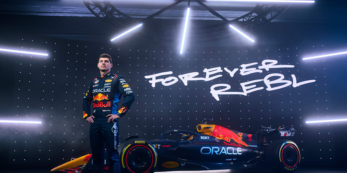 Oracle Red Bull Racing 2024 RB20 car reveal photos