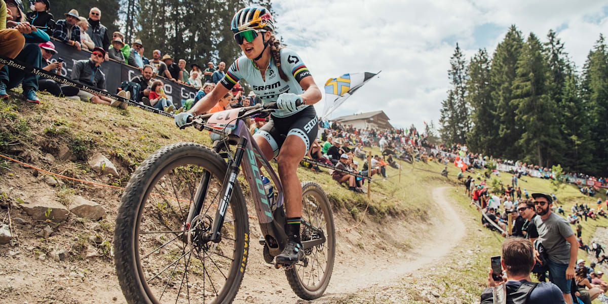 Lenzerheide mountain top bike world cup