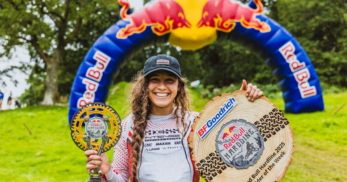 Louise Ferguson wins women's Red Bull Hardline Wales