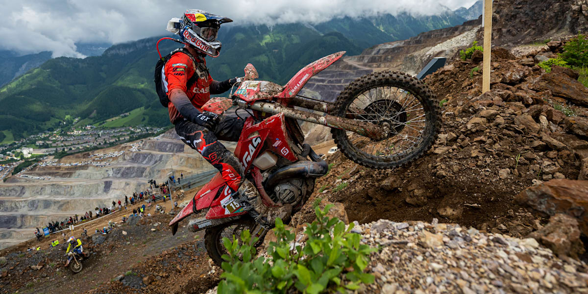 “I'm more nervous at the front than in the main race.”