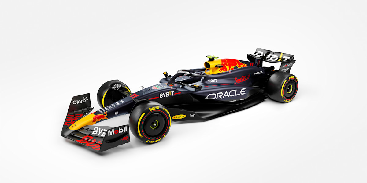 New Oracle Red Bull Racing RB20 car - photos