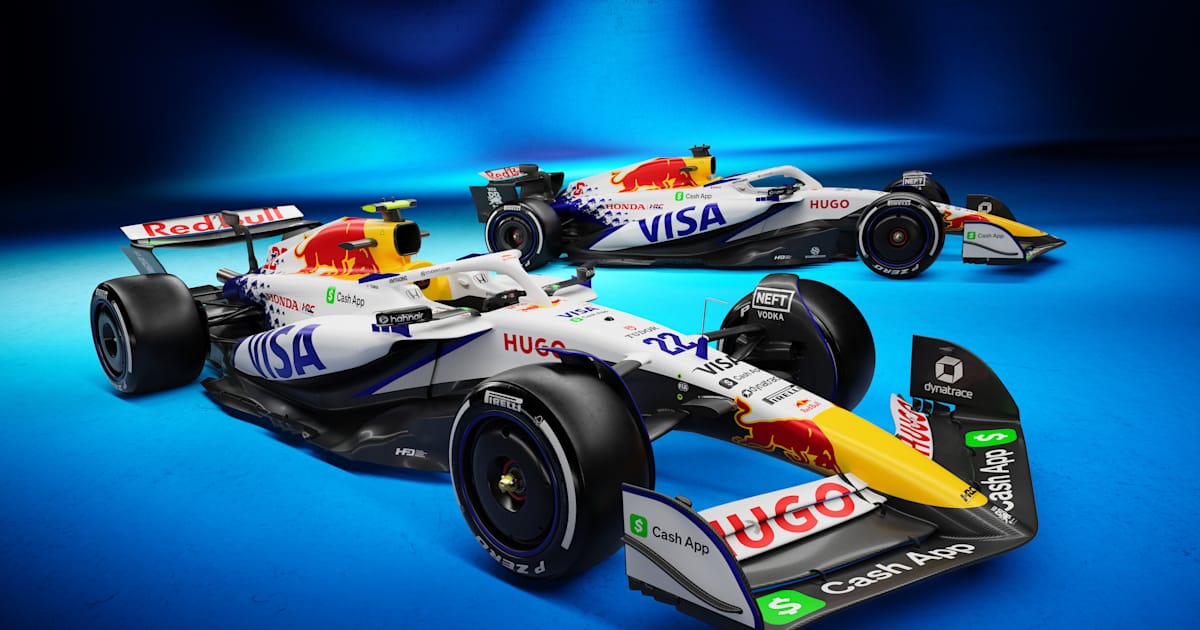 Revealed: new Visa Cash App RB Team 02 cars