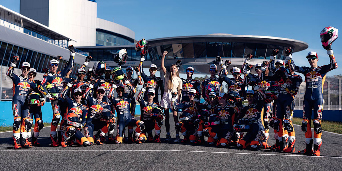 The inner circle of the Red Bull MotoGP™ Rookies Cup