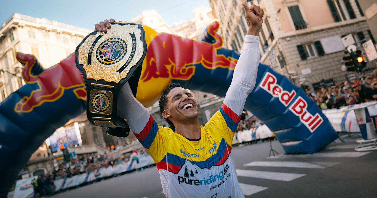 Red Bull Genova Cerro Abajo 2024 Juanfer Velez's run